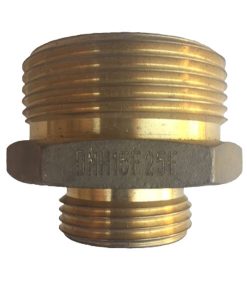 Adaptador Doble Macho Niple Hexagonal 1-1/2" x 2-1/2" Rosca NST (NH)