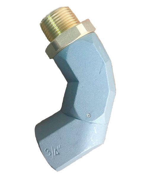 Codo giratorio para manguera de combustible