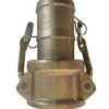 acople rapido camlock de bronce tipo C