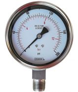 Manómetros de acero inoxidable